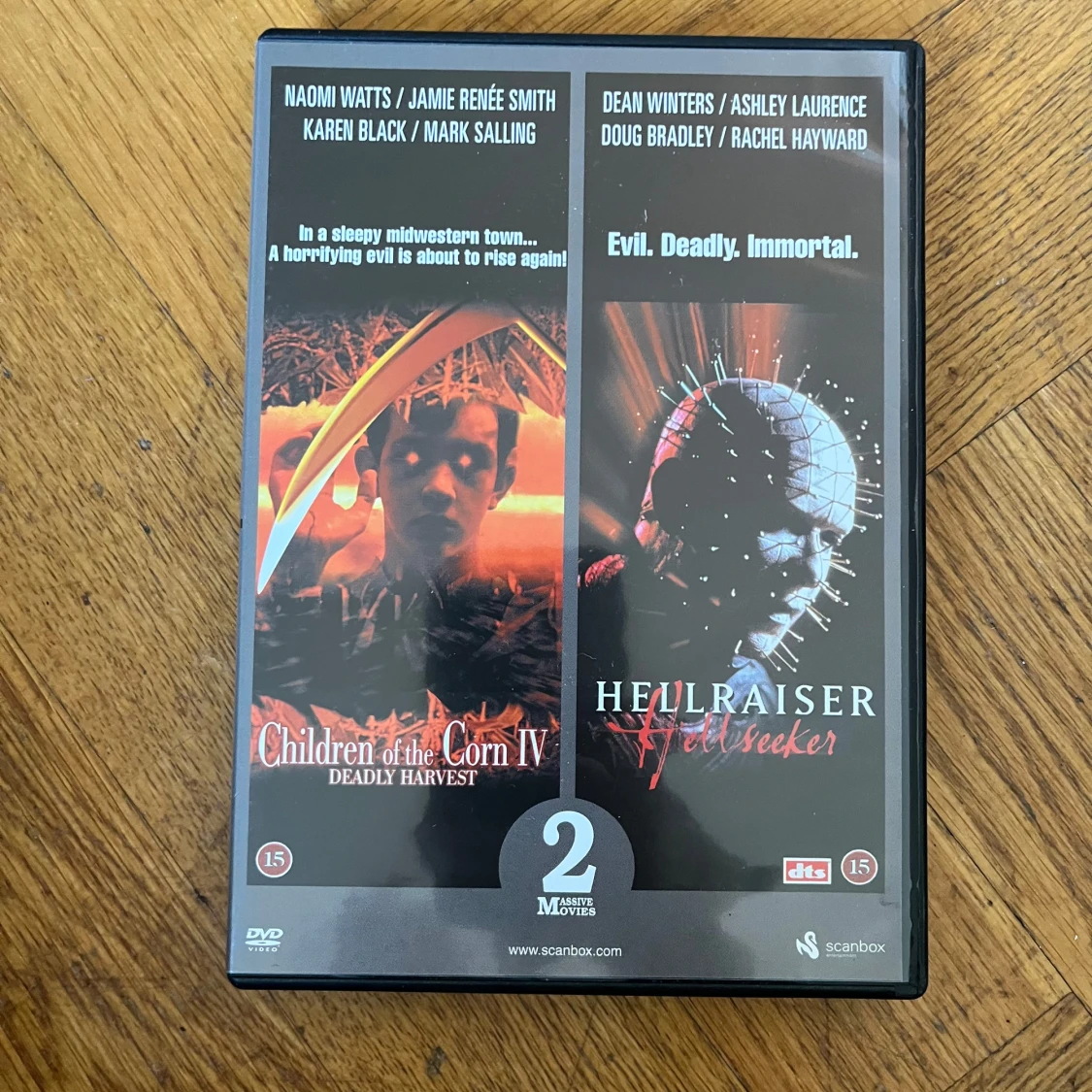 Children of the Corn IV deadly harvest & hellraiser hell seeker dvd film