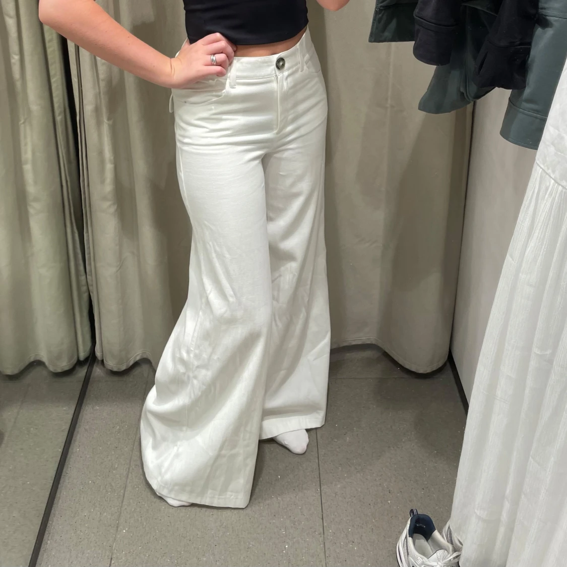 ZARA flare byxor  - 90