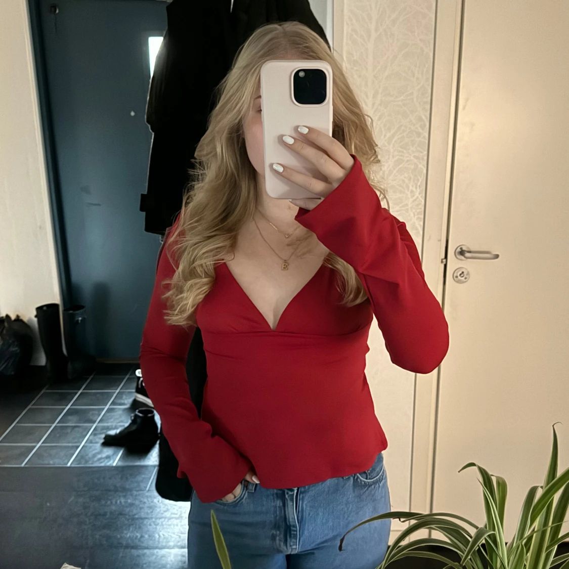 Tie back LS top - 91