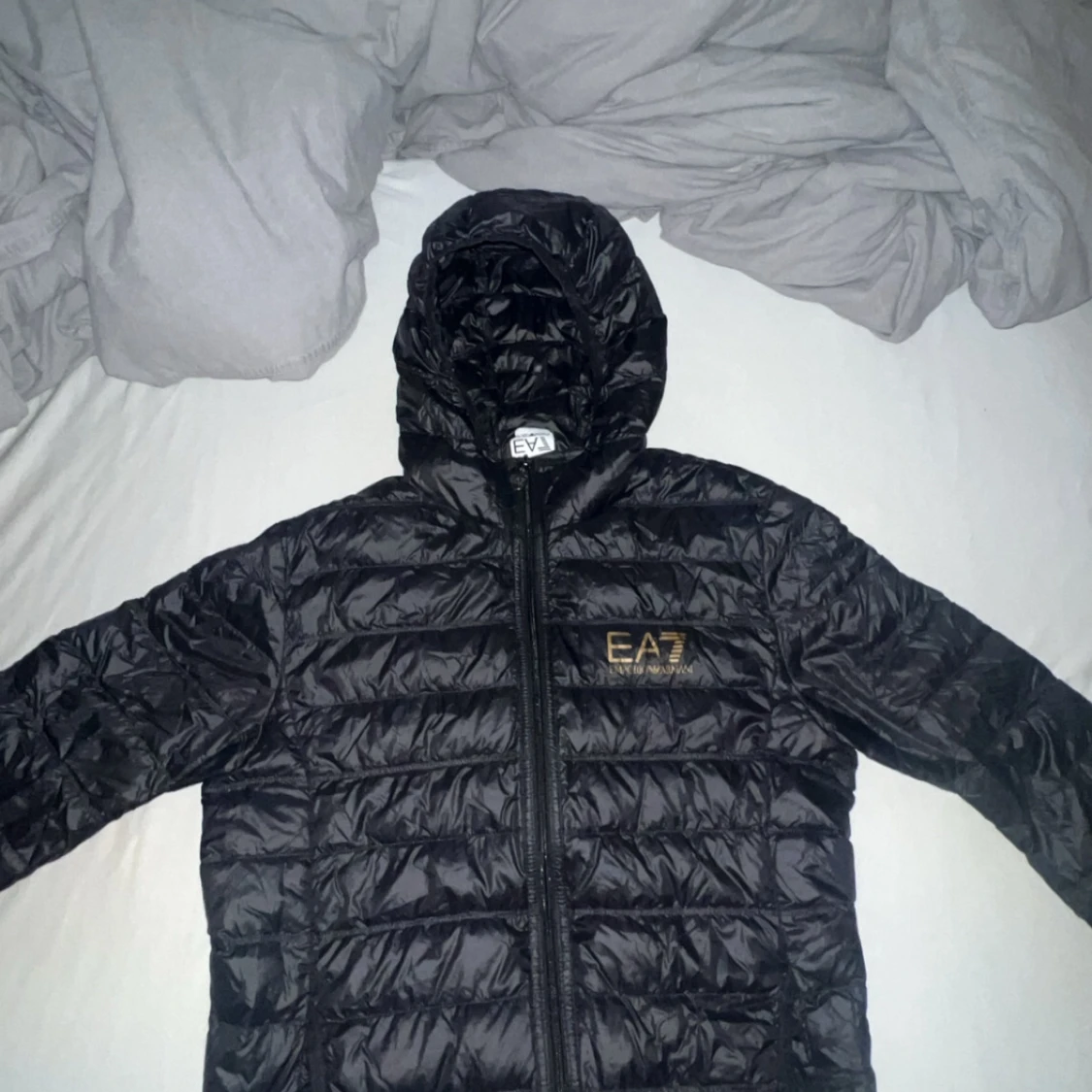 Svart pufferjacka från EA7 - 90