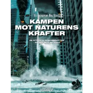 Håller jorden för klimatets dramatiska utveckling? Kom med in i orkanens öga, på besök i nya, tsunami-säkra kuststäder och möt superdatorn som år 2050 kan beräkna exakt var nästa jordskalv inträffar. I bokserien VETENSKAPENS NYA VÄRLD ger forskarna sina bästa bud på de nästa stora vetenskapliga genombrotten fram till 2050...genombrott som t.ex. botemedel mot cancer, utvecklingen av robotar som är identiska med människor och fynden av de första säkra tecknen på liv i universum. Boken ingår som en fristående del i bokserien VETENSKAPENS NYA VÄRLD, en helt ny och unik bokserie, utvecklad och utgiven av Illustrerad Vetenskap. Böckerna öppnar dörren till en spännande och fascinerande värld på rundresa i forskarnas mest avancerade laboratorier och försöksanläggningar. Här får läsarna en enastående inblick i den senaste, banbrytande forskningen, nästa stora vetenskapliga genombrott samt forskarnas lösningar på framtidens största utmaningar fram till 2050. Med VETENSKAPENS NYA VÄRLD får du i varje band: - Dramatiska foton, överskådlig grafik, förklarande bilder, snygga 3D-illustrationer, tidslinjer och faktarutor samt en spännande och lättförståelig text - En presentation av den senaste forskningen just nu - Insyn i nästa stora vetenskapliga genombrott - Forskarnas bästa lösningar gällande framtidens största utmaningar på väg mot 2050 - Spännande läsning, en fantastisk överblick och massor av ny kunskap och insikt    Format Inbunden   Omfång 128 sidor   Språk Svenska   Förlag Bonnier Publications A/S   Utgivningsdatum 2017-11-03   Medverkande Henrik Bendix   Medverkande Rolf Haugaard Nielsen   Medverkande Henry Nørgaard   Medverkande Jakob Boll Overgaard   Medverkande Morten Dam Jørgensen   Medverkande Torben R. Simonsen   Medverkande Patrik Axelsson   ISBN 9788253535265  