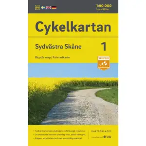 Cykelkartan är kartan för dig som vill upptäcka Sverige på två hjul. Kartserien täcker Götaland, stora delar av Svealand samt området runt Siljan. Kartorna är detaljerade och innehåller förslag på lämpliga cykelleder samt deras underlag – grus eller asfalt. Här finns också förslag på boenden samt sevärdheter att besöka under cykelturen.