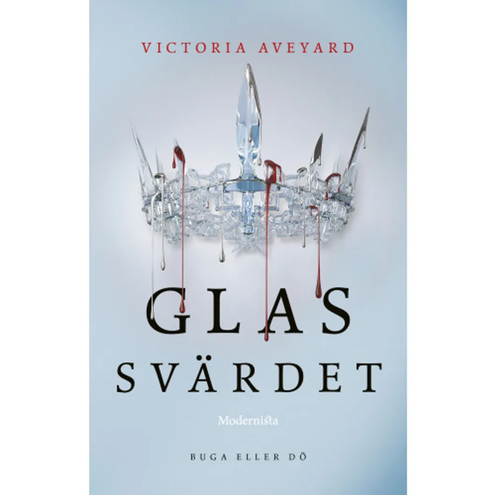 »Jag älskar verkligen den här boken!« | Draw, read, and take a photo »Det är ett högt tempo genom hela boken och fantasktiska både miljö- och känslobeskrivningar.« | Bokgläntan  »Var jag helt uppslukad av boken? Ja. Kunde jag lägga ifrån mig den när jag väl började läsa? Nej.« Betyg 10 av 10 | Min Fantasy VärldMare Barrows blod är rött, färgen hos vanligt folk, men hennes silverförmåga, kraften att styra blixten, har förvandlat henne till ett vapen som kungahuset försöker kontrollera. Härskaren kallar henne en bluff, men när hon flyr från Maven, prinsen - vännen - som bedrog henne, upptäcker Mare något häpnadsväckande: Hon är inte den enda i sitt slag. Jagad av Maven, nu en hämndlysten kung, ger sig Mare ut för att söka upp och rekrytera andra röd-och-silver-krigare till kampen mot hennes förtryckare. Men Mare inser att hon befinner sig på en livsfarlig väg, där hon riskerar att bli just det slags monster hon försöker besegra. Kommer hon att krossas under tyngden av de liv som upproret kostar? Eller har hon härdats för gott av allt svek och förräderi?Glassvärdet [Glass Sword] är den andra boken i Röd drottning-serien. I svensk översättning av Katarina Falk.VICTORIA AVEYARD föddes i en småstad i Massachusetts, USA, och ägnade en stor del av sin uppväxt åt att fly till andra världar genom böcker och filmer. Numera bor hon i Santa Monica i Los Angeles med sin labrador Indiana Jones. Hennes debutroman Röd drottning gick rakt in på förstaplatsen på New York Times bestsellerlista och Universal Pictures köpte filmrättigheterna. »Ett fantastiskt världsbygge.« | The Guardian »Perfekt för oss som vill ha fantasy med övernaturliga förmågor, intriger och maktspel.« | Boktycke »Victoria Aveyard väver fram en fängslande värld med en actionspäckad intrig full av överraskningar.« | Kirkus Reviews    Format Storpocket   Omfång 447 sidor   Språk Svenska   Förlag Modernista   Utgivningsdatum 2021-06-02   Medverkande Katarina Falk   ISBN 9789177016571  . Böcker.