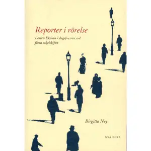 Lotten Ekman, signaturen Nitouche bl a i Svenska Dagbladet, var en framstående journalist med rappt och ofta ironiskt språk en god representant för de kvinnliga reportrarna under seklets första decennium. Ney ger ett feministiskt perspektiv och tecknar samtidigt en bild av journalistikens villkor vid denna tid.    Format Häftad   Omfång 184 sidor   Språk Svenska   Förlag Bokförlaget Nya Doxa   Utgivningsdatum 1999-01-01   ISBN 9789157803252  