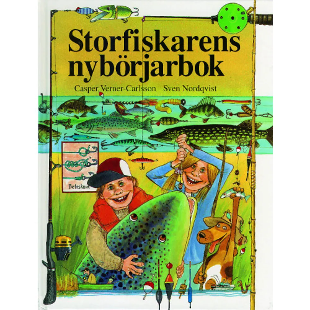 En hjälp på vägen mot storfiskare. Här finns det mesta du behöver veta om fiske. De bästa redskapen, vad man sätter på kroken, knep för att få napp. Vad fiskarna heter och hur de ser ut. Hur man tar hand om fångsten och mycket mer.    Format Inbunden   Omfång 31 sidor   Språk Svenska   Förlag Opal   Utgivningsdatum 1993-01-01   Medverkande Sven Nordqvist   ISBN 9789172706842  . Böcker.