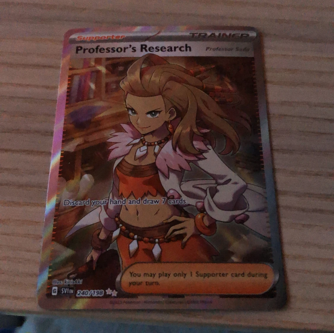 Pokémonkort - Professor's Research - 2