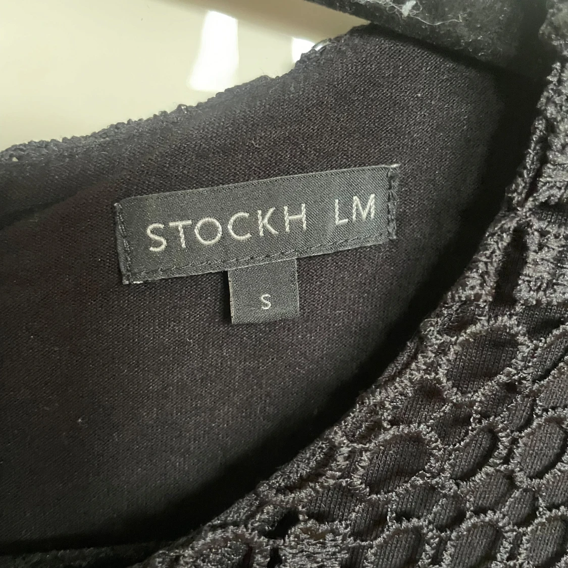 Svart blus i spets - 2