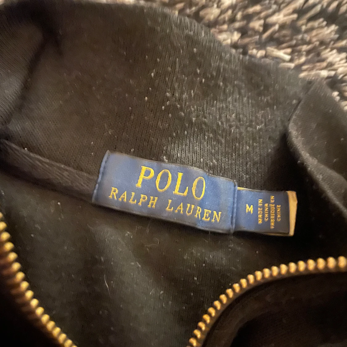 Svart tröja med dragkedja från Ralph Lauren - 1