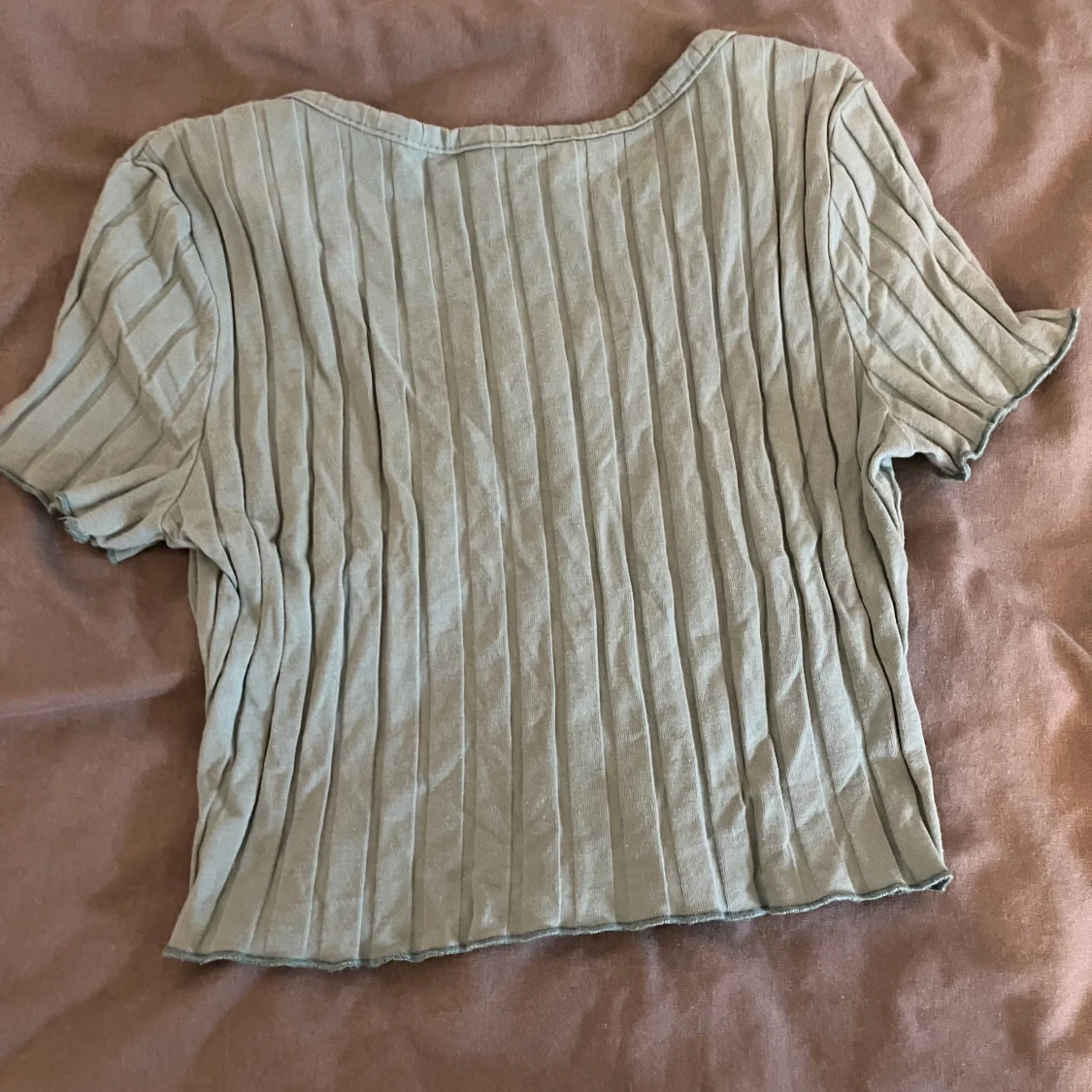 Grön croppad topp - 1