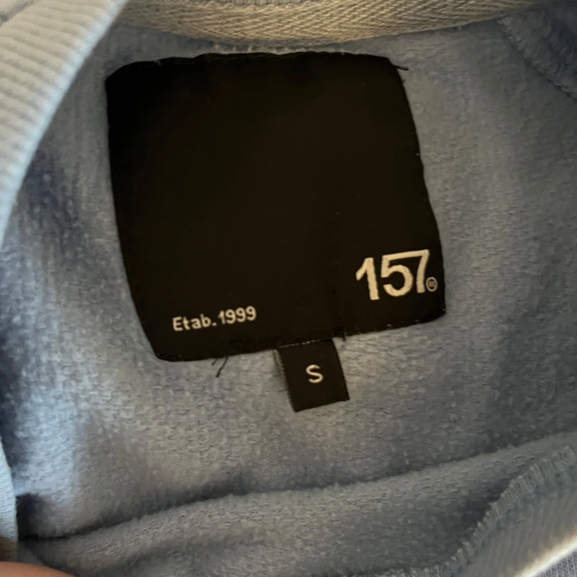 Ljusblå sweatshirt från lager 157 - 1