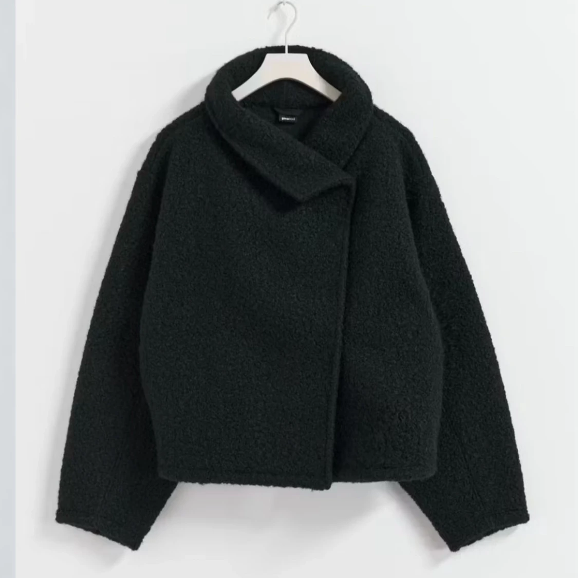 Svart teddyjacka - 1