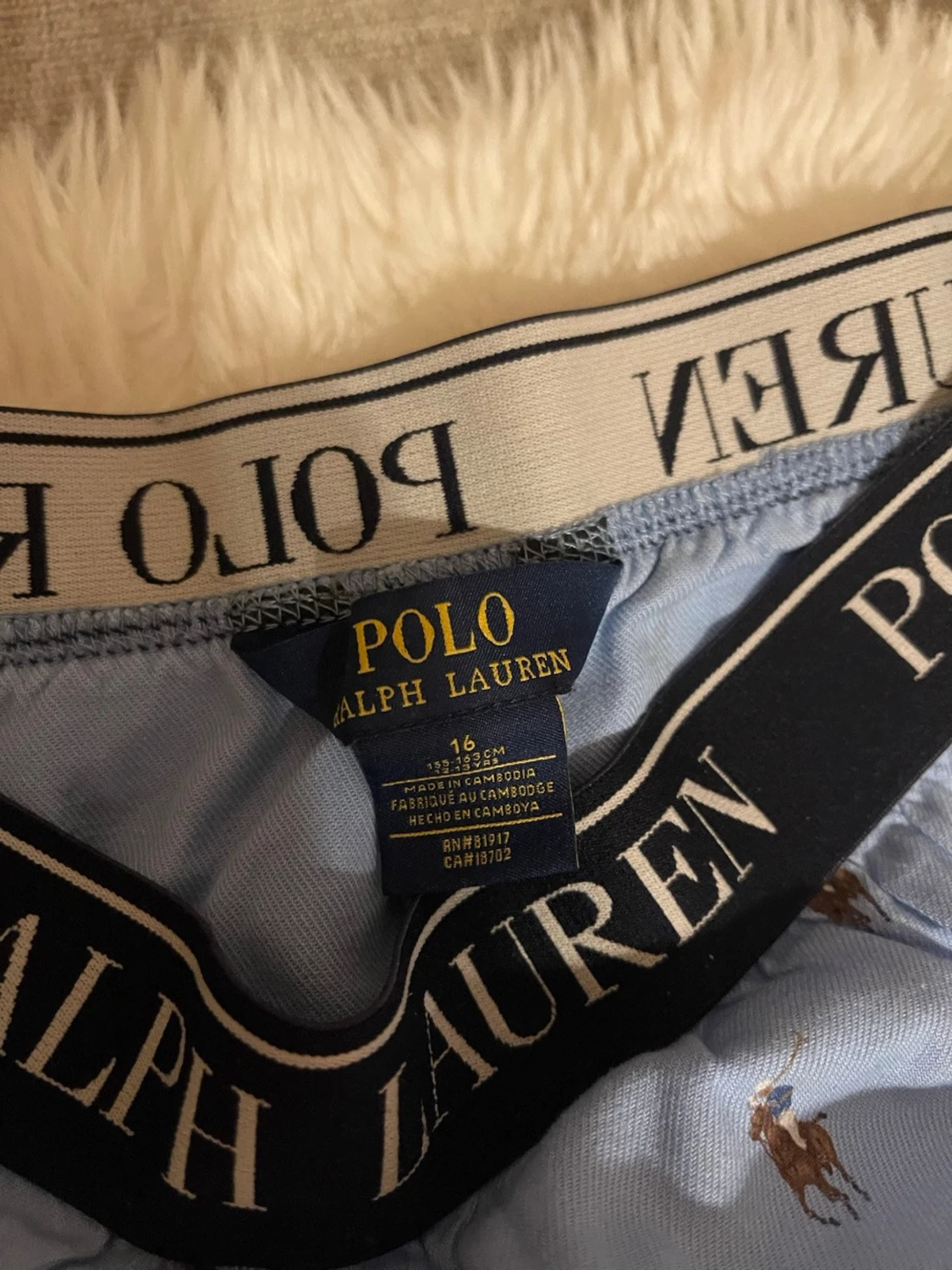 Blå pyjamas från Polo Ralph Lauren - 4