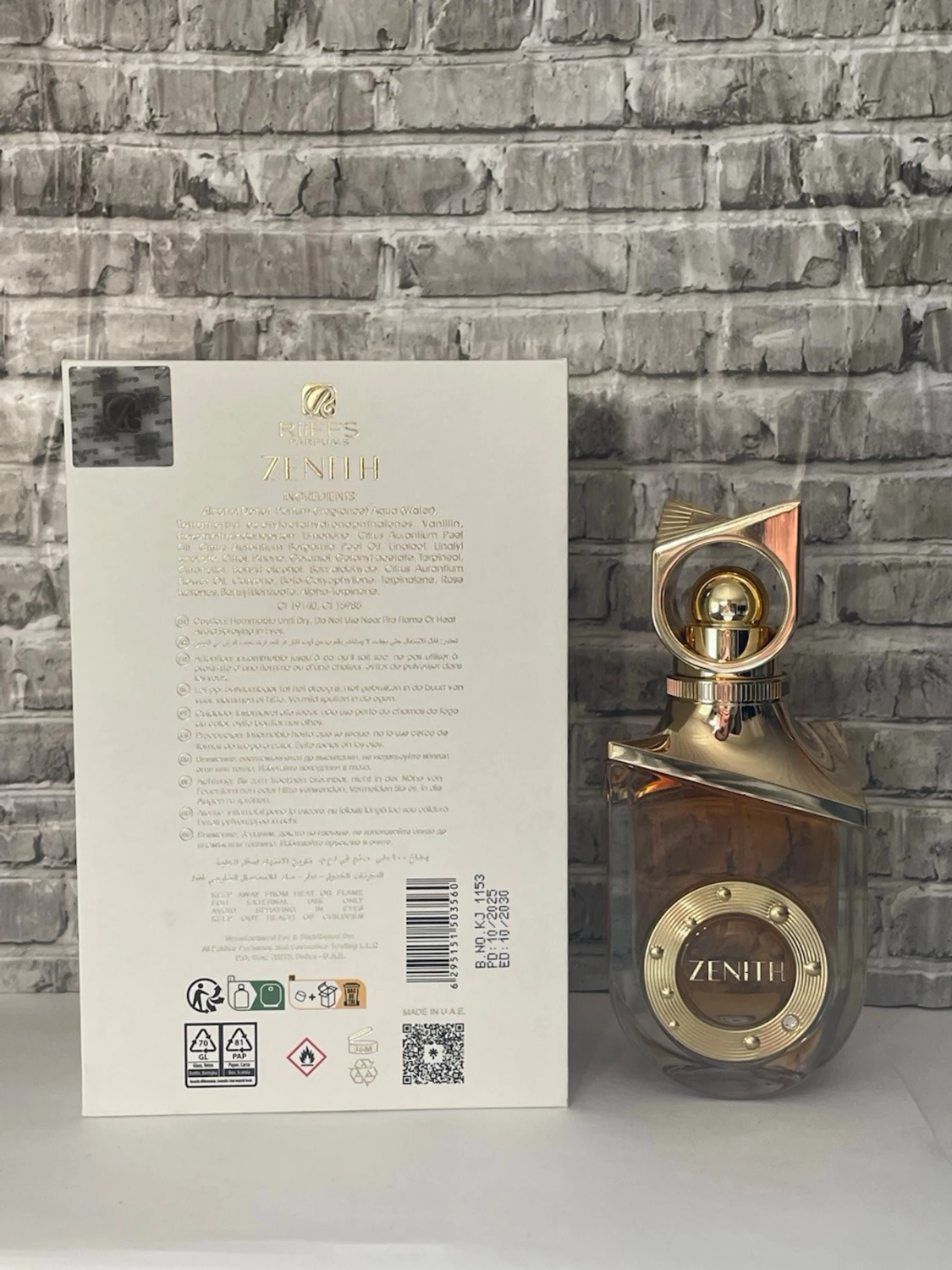Zenith Extrait de Parfym Riiffs 100ml - 1