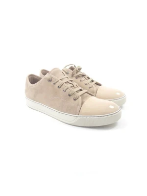 Lanvin Toe Cap Sneakers  - •The Shoes has been gently used and is in very good condition, comes with box and dustbag •Size: 47 •Color: Beige •Retail price: 5000SEK •Insole: 31.5cm