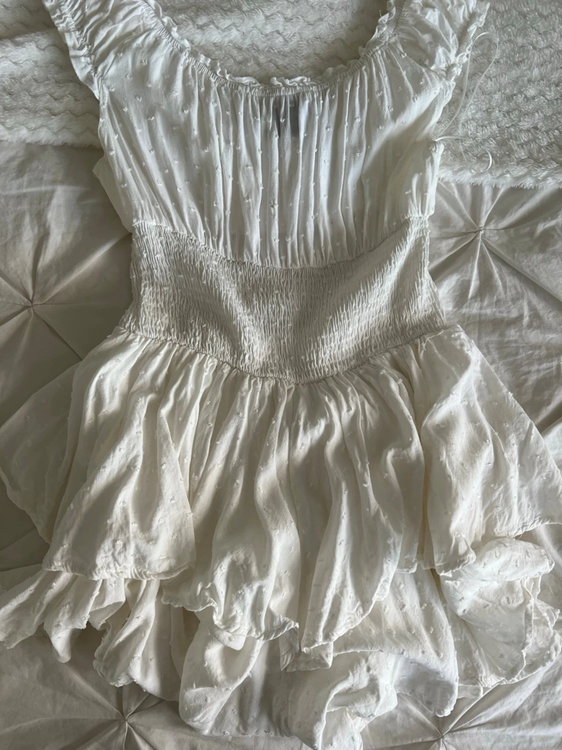 Vit studentklänning - 3