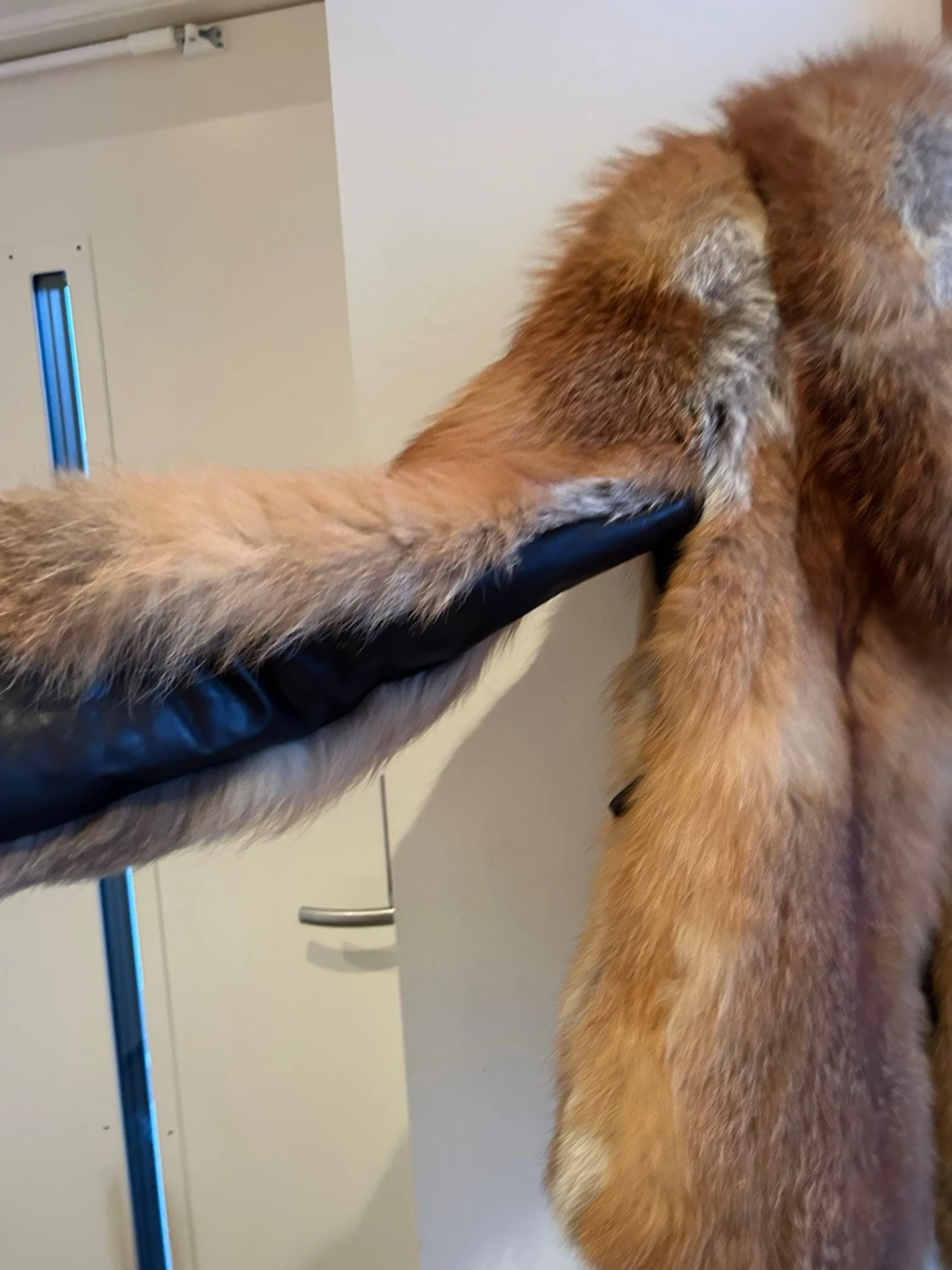 Äkta päls jacka  - 3