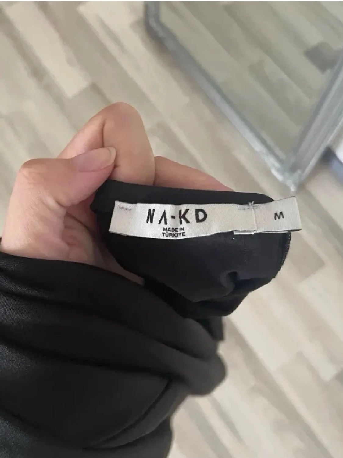 Svart lång klänning  - 3