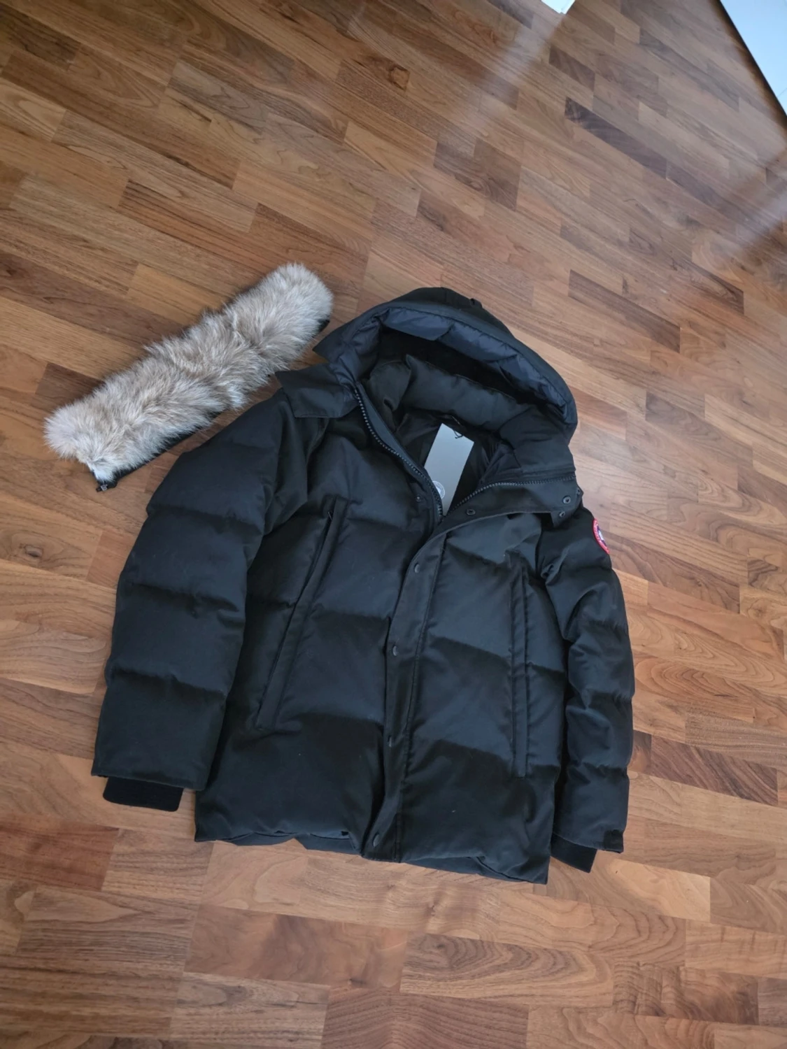 Svart dunjacka från Canada Goose | Strl S - 5
