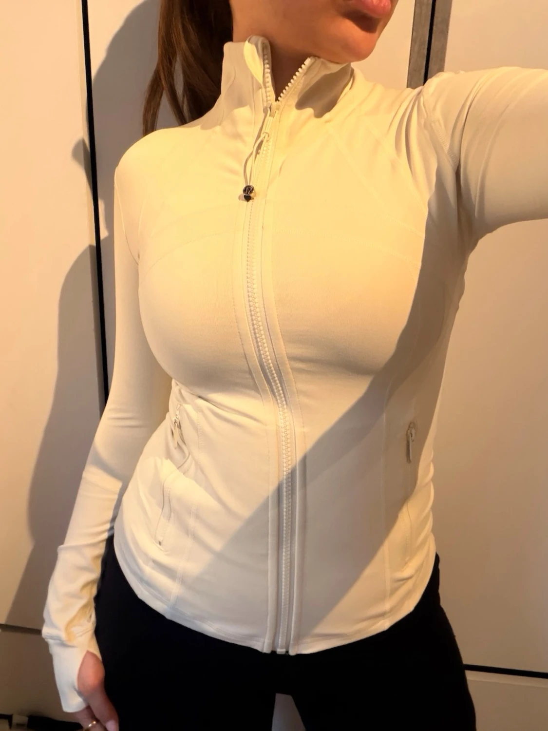 Vit creme Lululemon kofta - 1