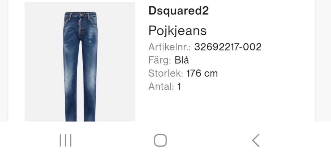  jeans från Dsquared2(ÄKTA) - 2