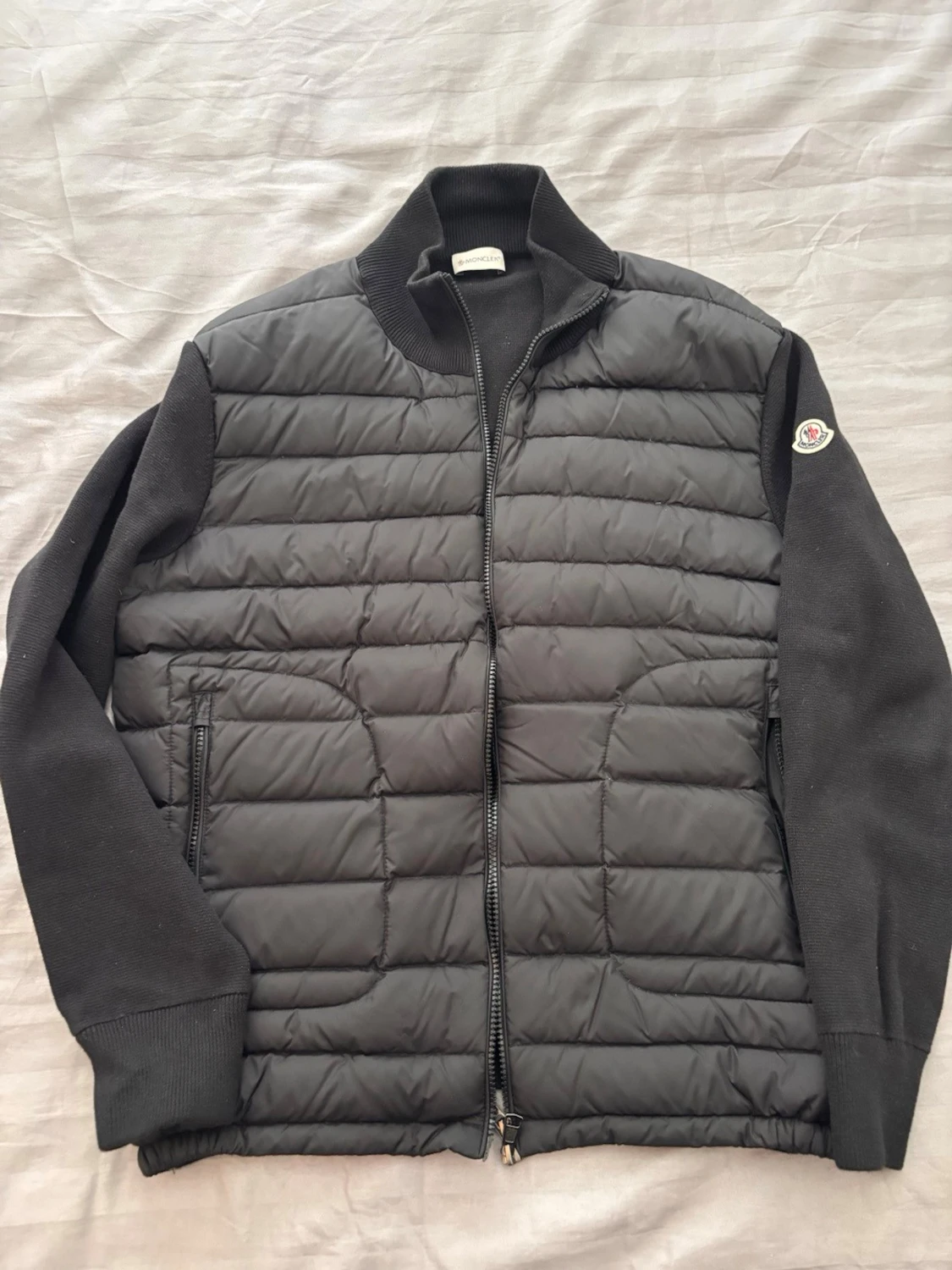 Moncler cardigan svart