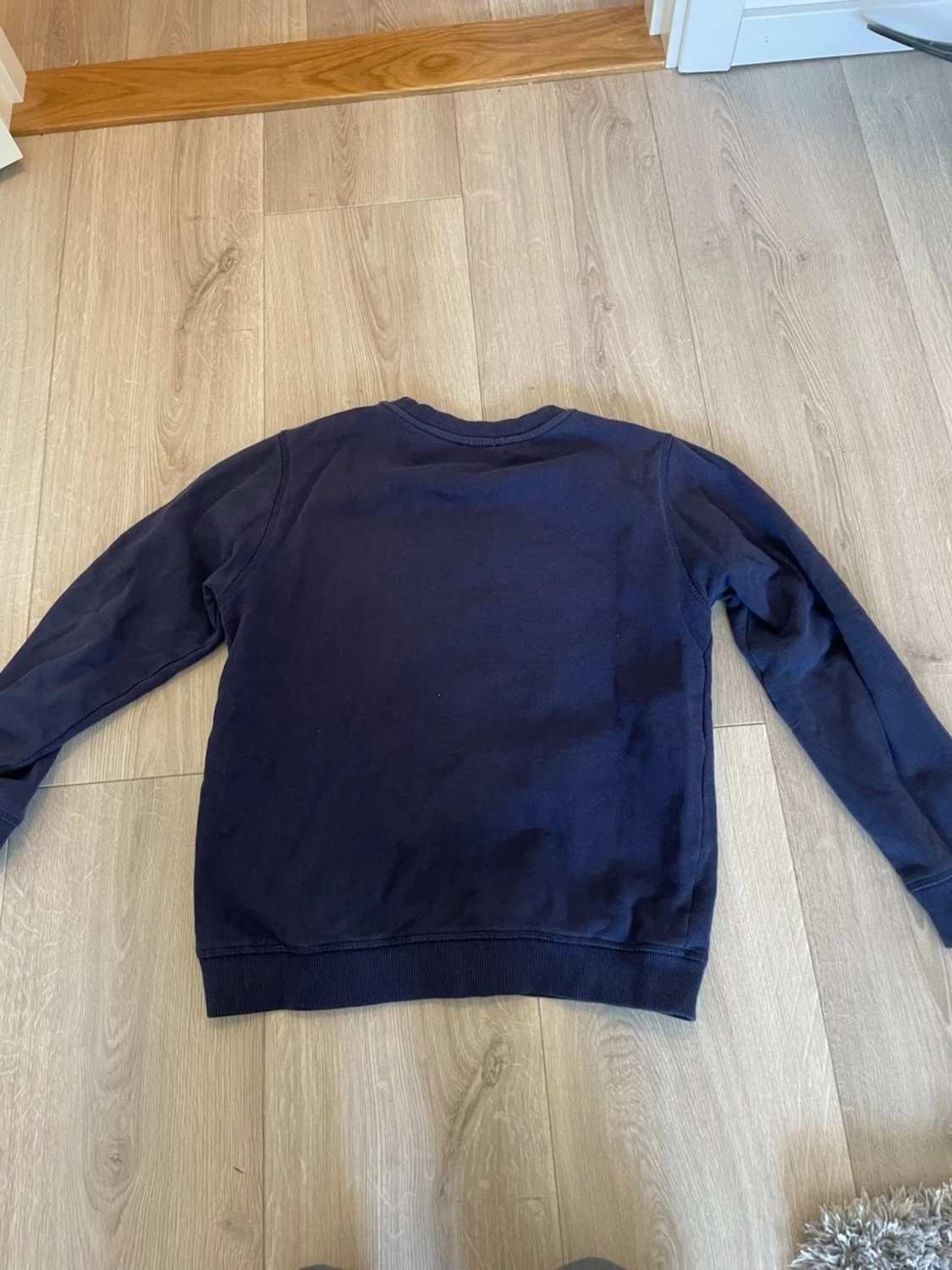 Mörkblå Kenzo stickad tröja tiger - 2