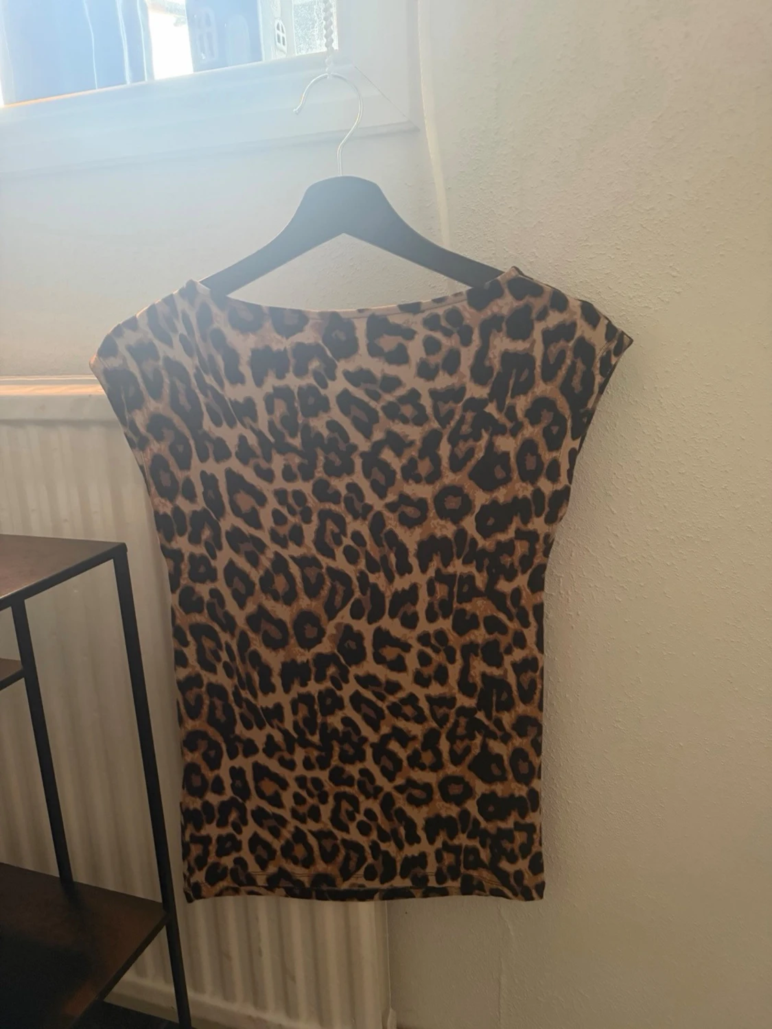 Leopardmönstrad topp - 1