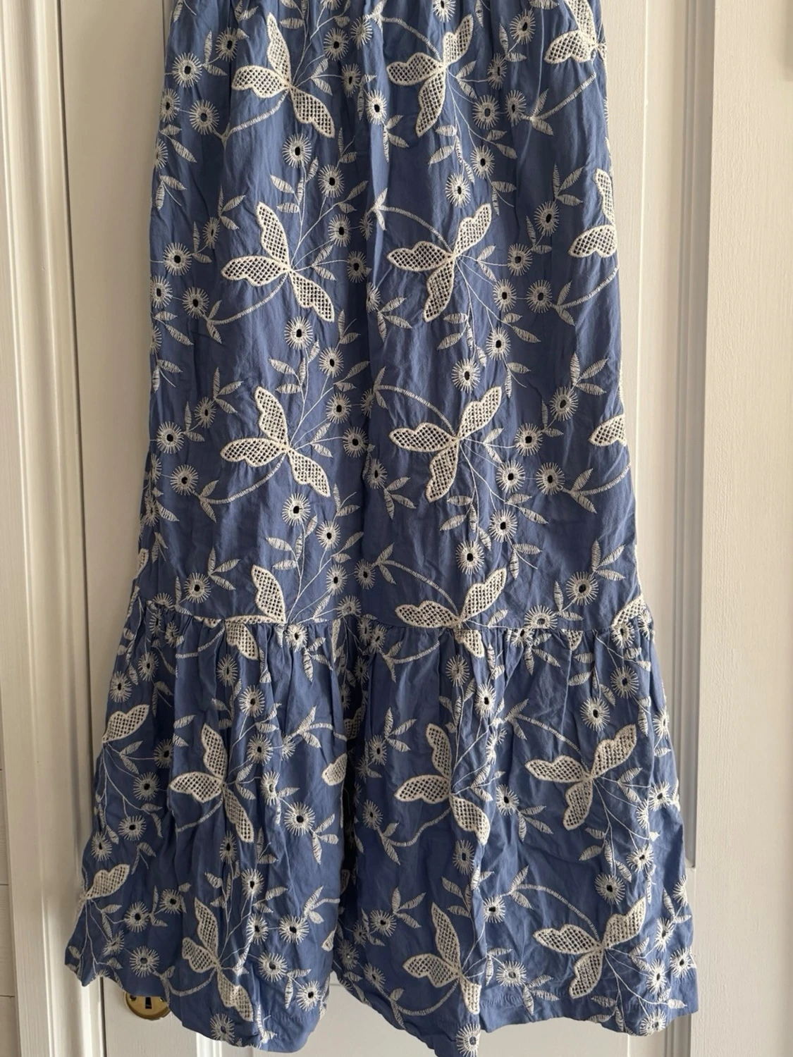 Next strapless maxiklänning i stl S - 2