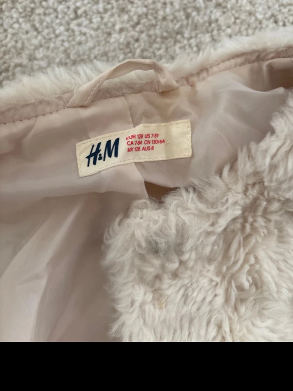 Barn fuskpälsjacka - 3