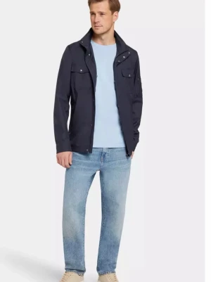 Mörkblå filed jacket rock and blue - Tjena byter denna gärna mot något likadant ungefär lite mindre än denna är 182 detta är storlek 50/m
