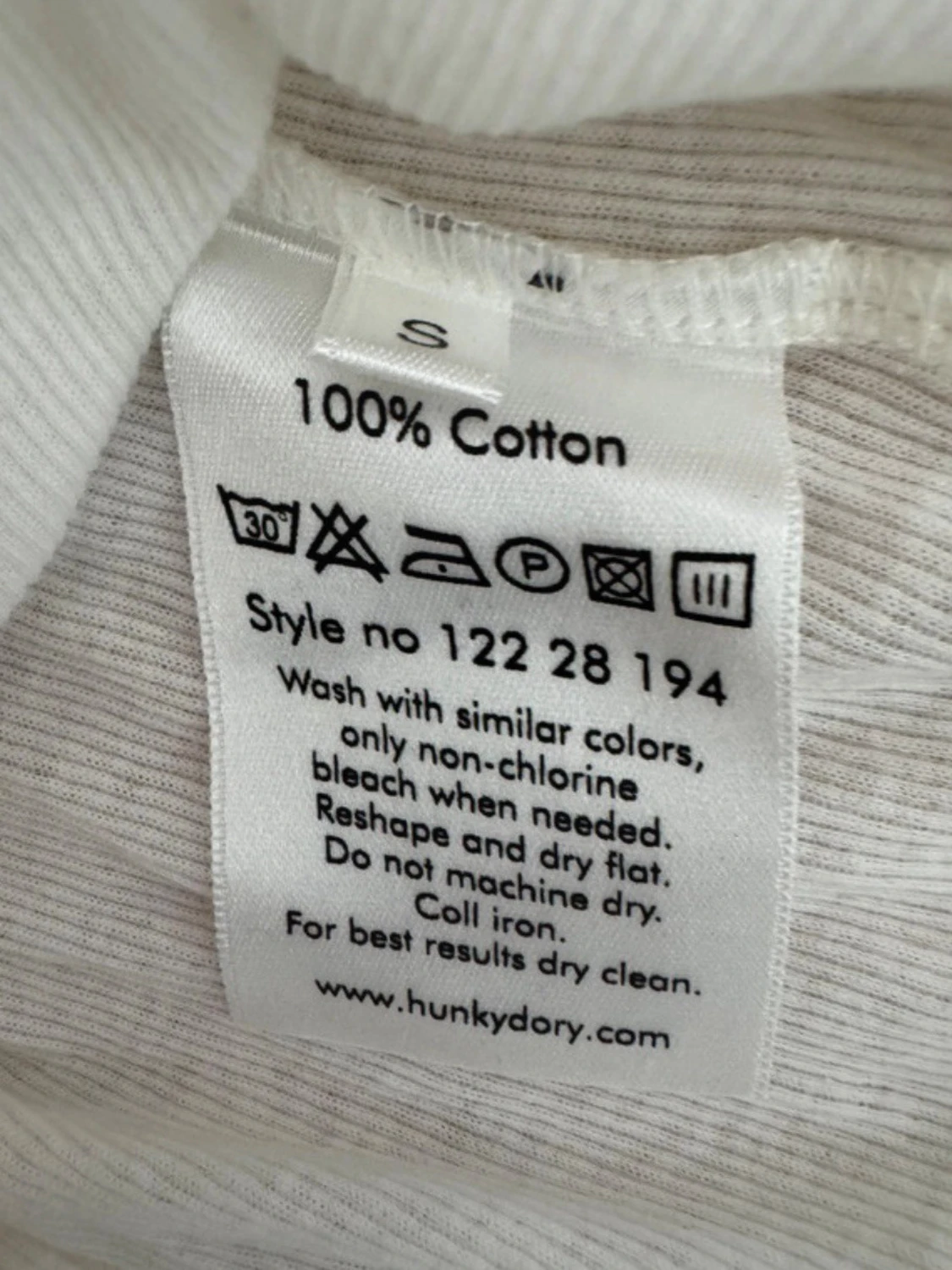 Ny, Hunkydory vit linnetopp från FunkyTown Essentials - 3