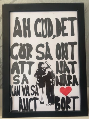 Håkan poster - Snygg Håkan poster gjord av mig, ramen ingår inte🫰🏻