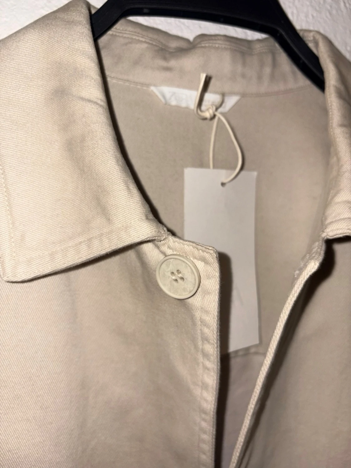 Zara Beige overshirt - 3