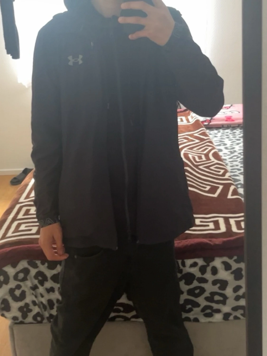 Svart vindjacka från Under Armour - 2