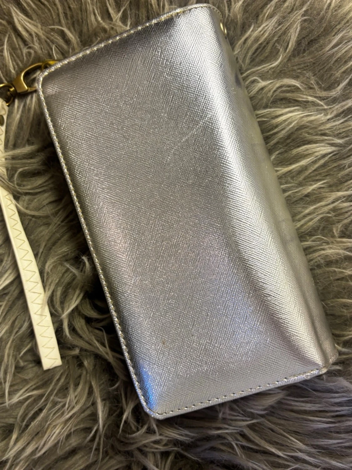 Silverfärgad plånbok Michael Kors - 3