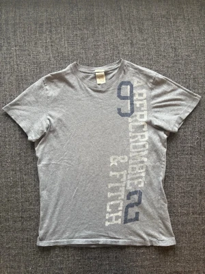 Abercrombie & fitch t-shirt ~ vintage  - Sjukt eftertraktad Abercrombie & Fitch T-shirt ~ 2000’s modell som inte längre produceras | st L/ size | Rekomenderad längd mellan 175–185cm | färg grå | OBS kan gå ner lite i pris vid snabb affär! 🏄