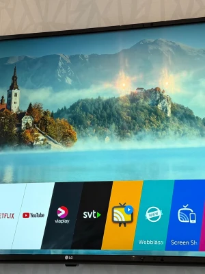Smart-TV från LG med webOS - Säljer en smart-TV från LG med webOS-system. TV:n har appar som Netflix, YouTube, Viaplay och SVT samt webbläsare och skärmdelning. 