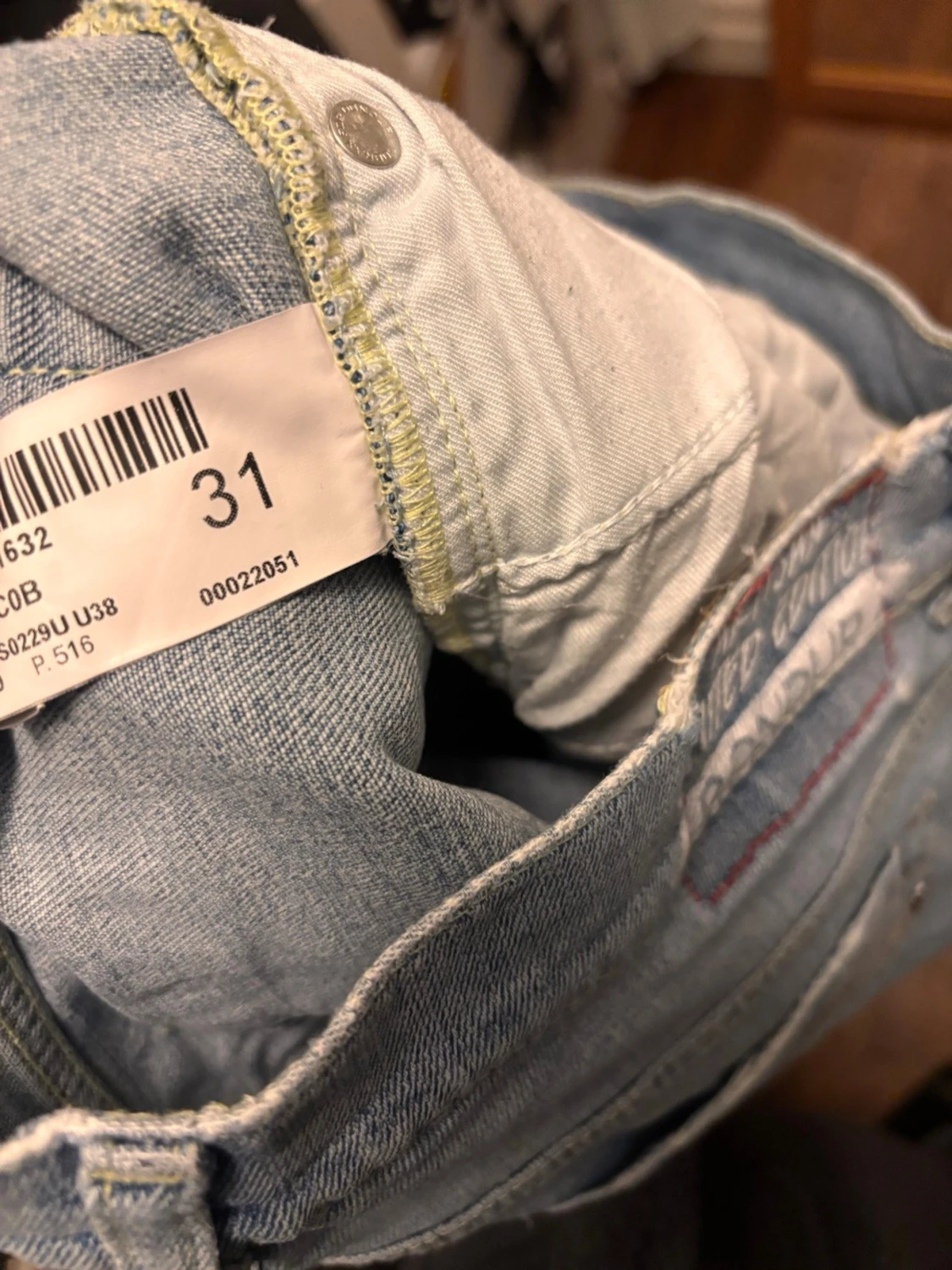 Ljusblå dondup George limited edition jeans - 4