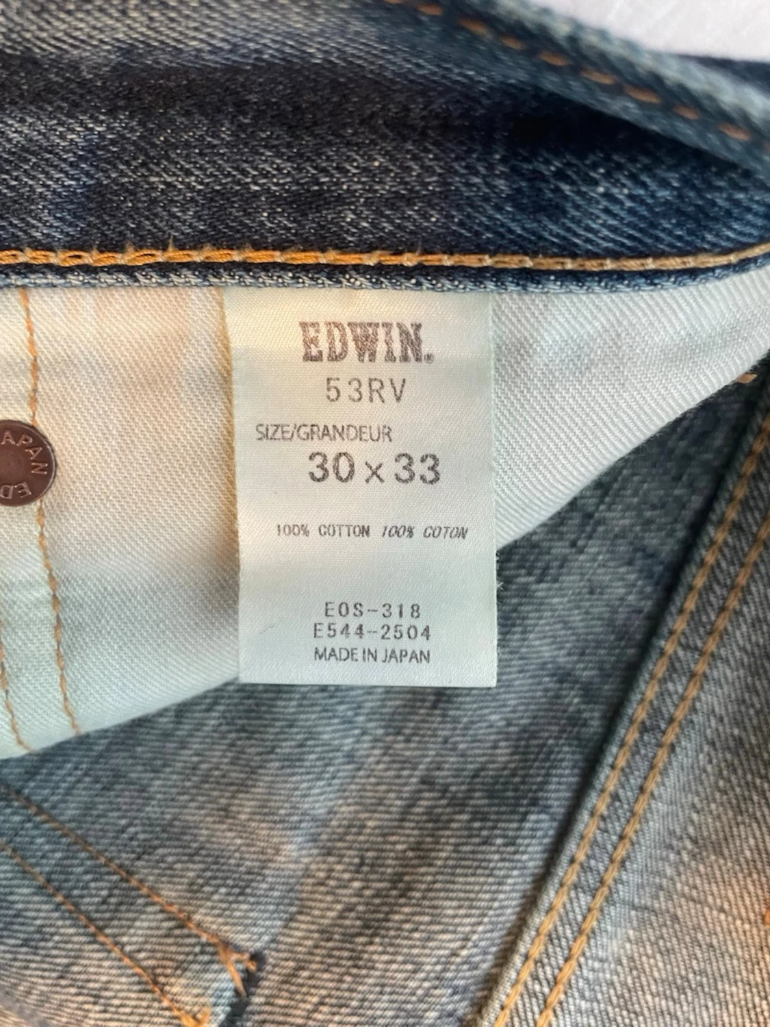 Edwin selvage jeans - 6