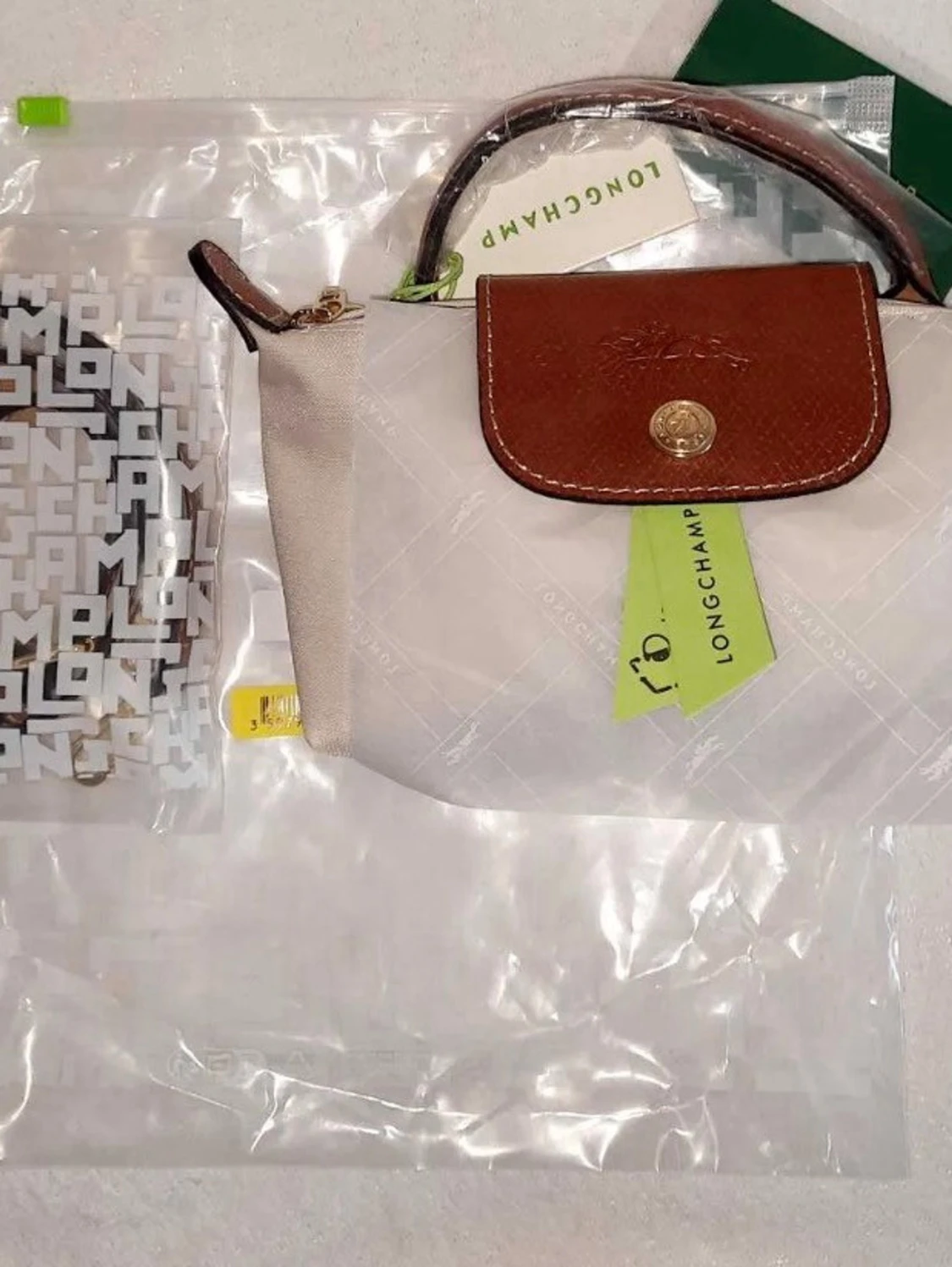 Beige handväska från Longchamp - 2