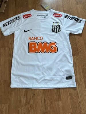 Vit Santos FC Neymar matchtröja Nike - Helt ny santos neymar tröja