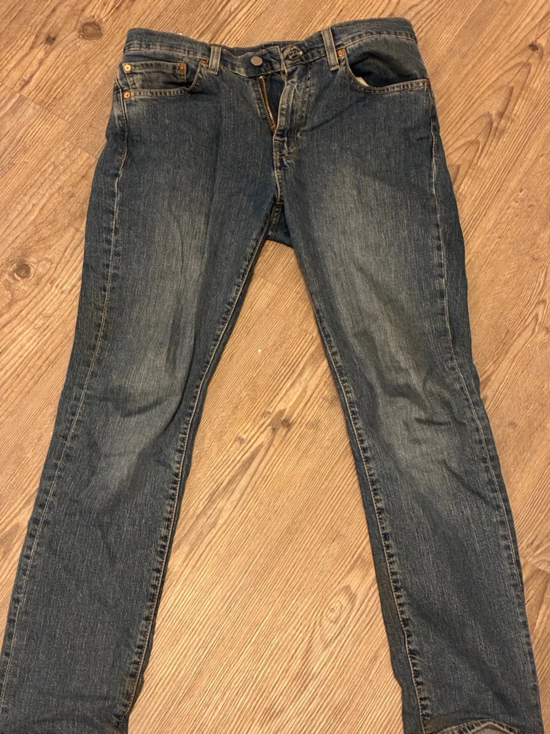 Blå raka jeans från Levi's 511 - 3