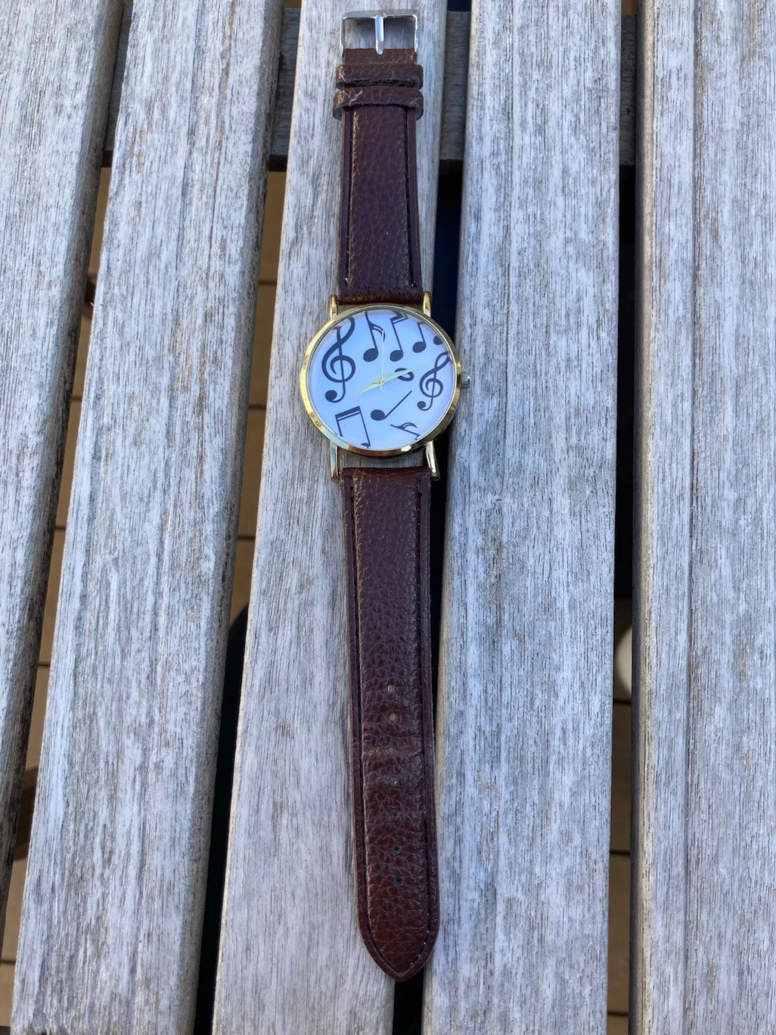 The Music Note Gold 38mm Damur - 4