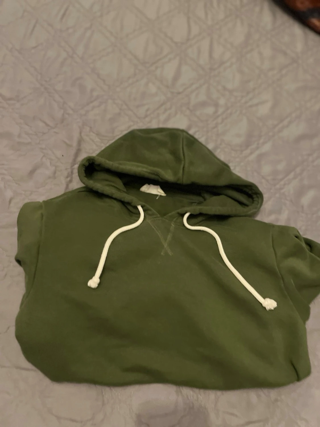 Pier one hoodie med vit dragsko - 1