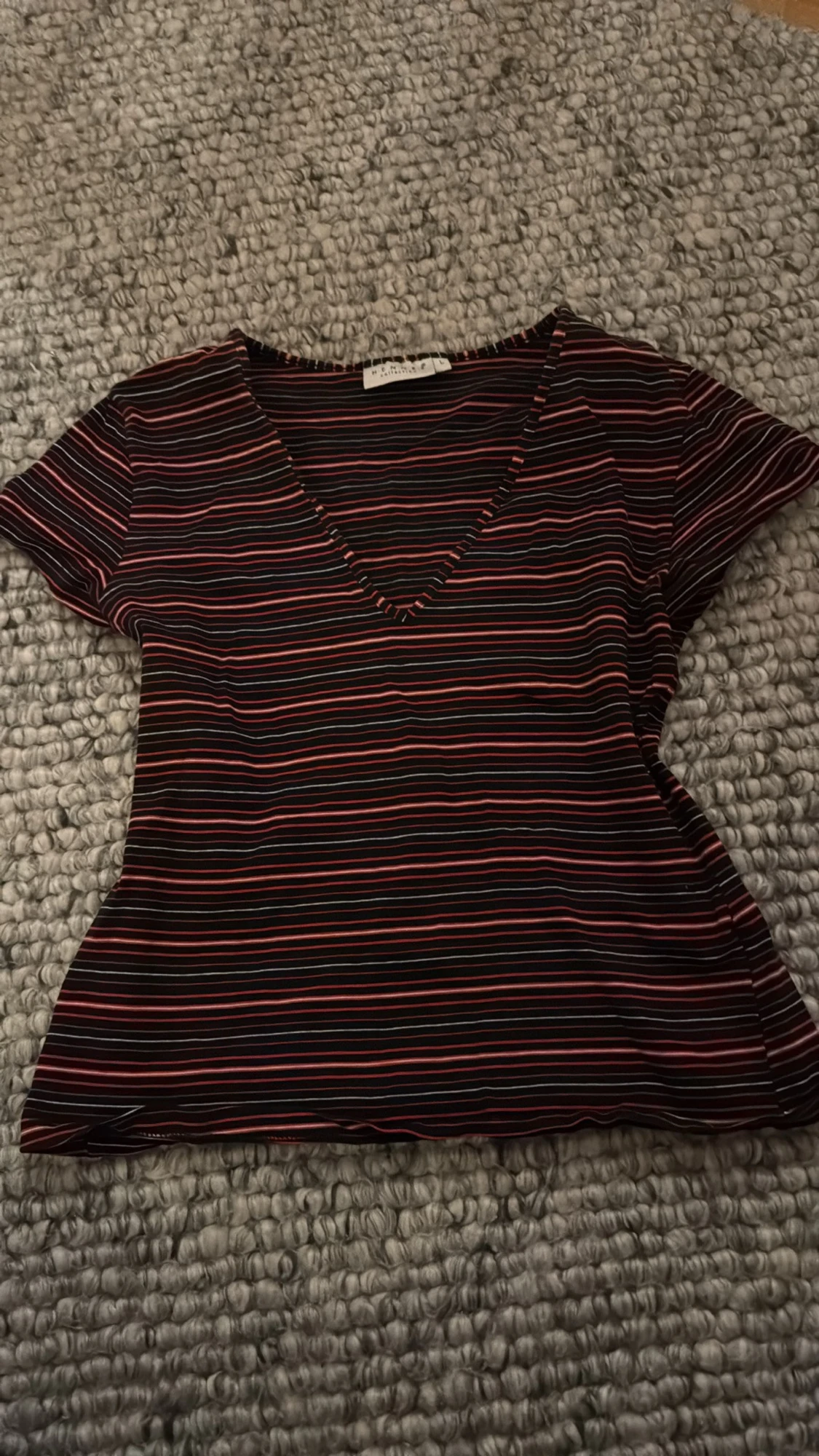 Randig V-ringad  - 1