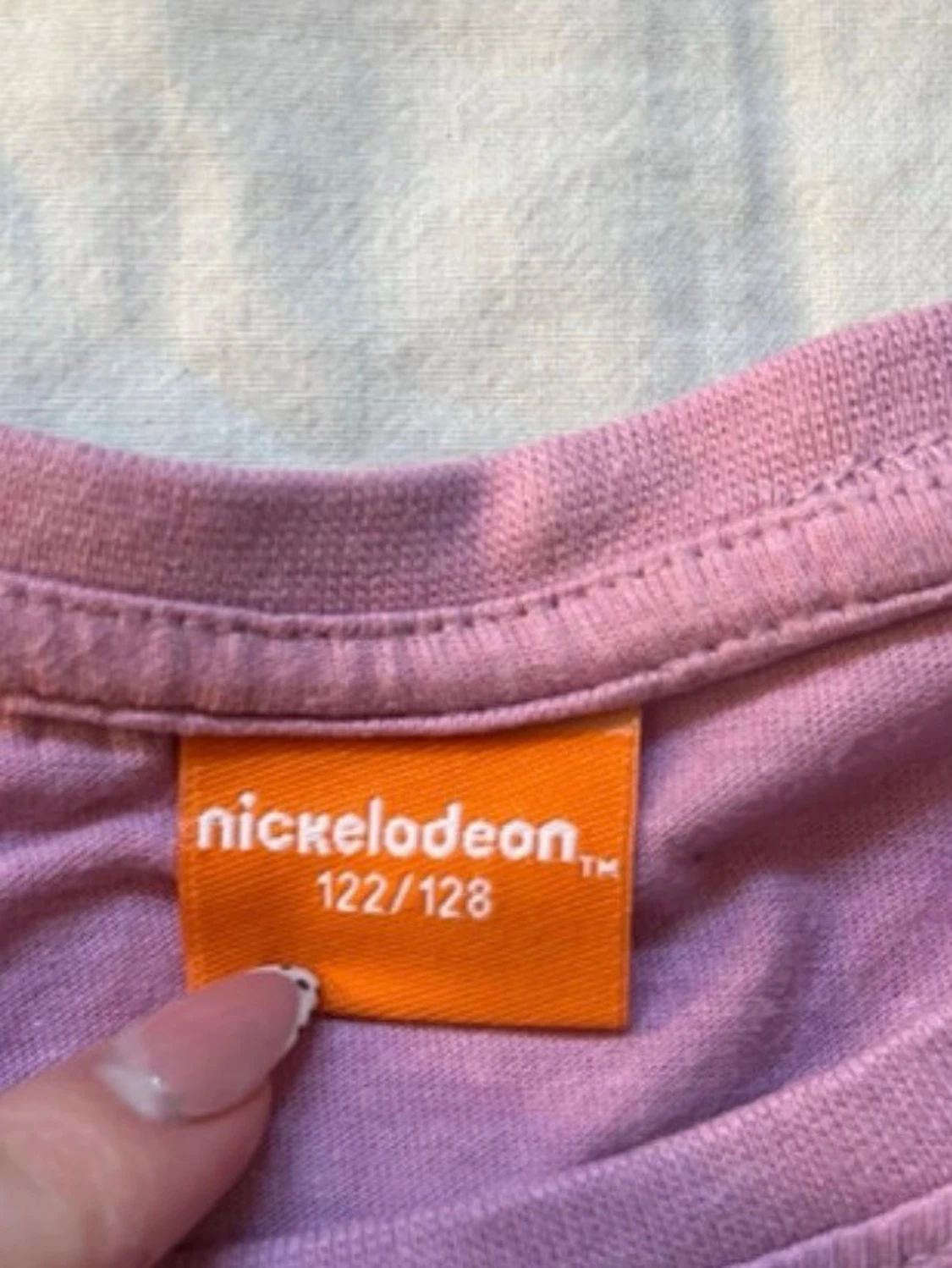Lila långärmad topp Nickelodeon för barn  - 1