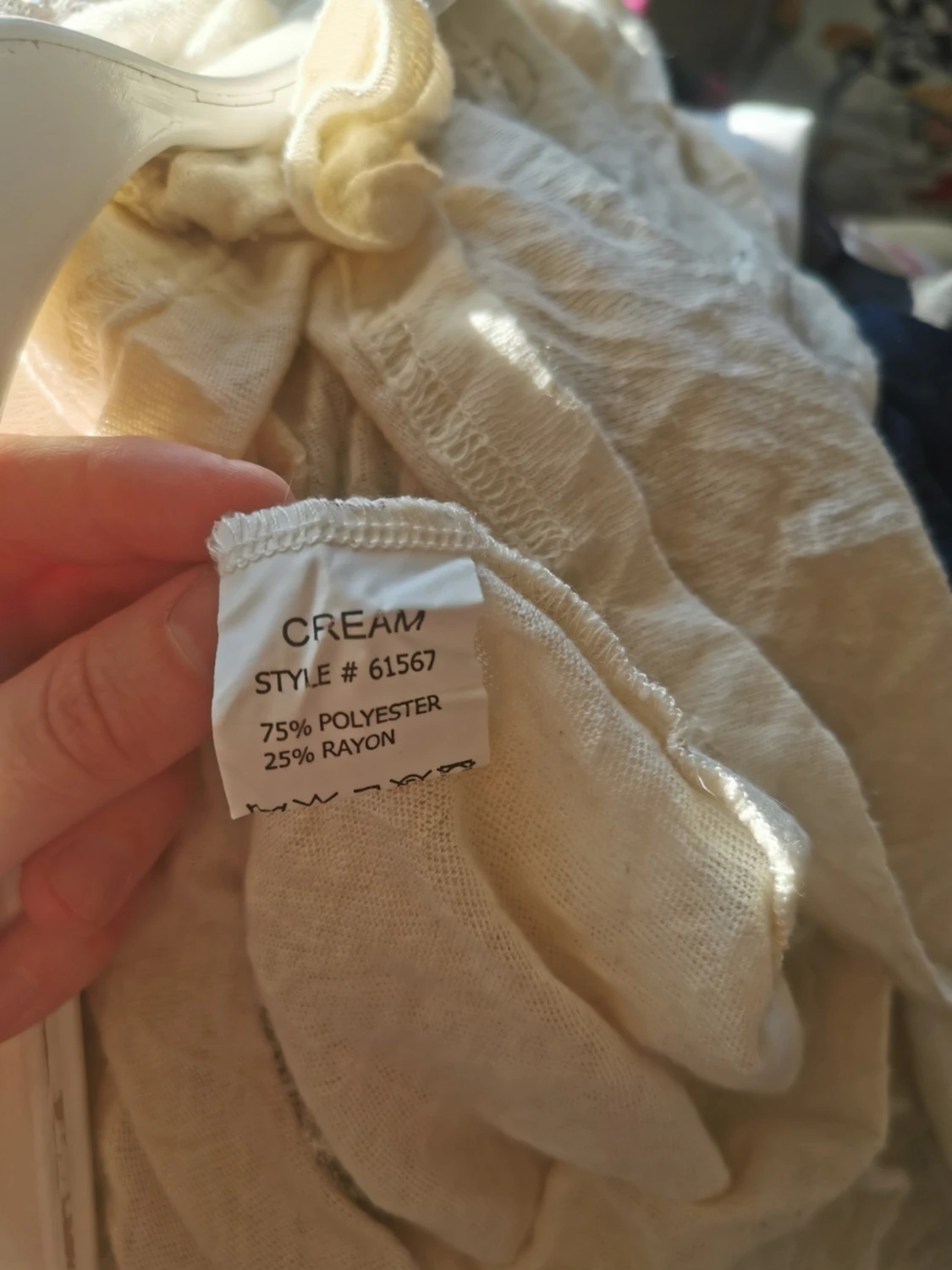 Topp med tryck & paljetter - 3