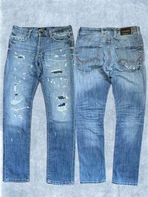 Jack&Jones Jeans med feta Slitningar - Feta Jeans med slitningar 