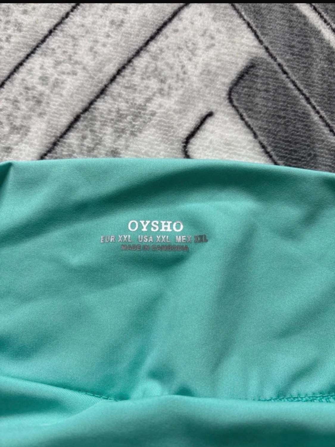 Turkosa leggings från Oysho - 1