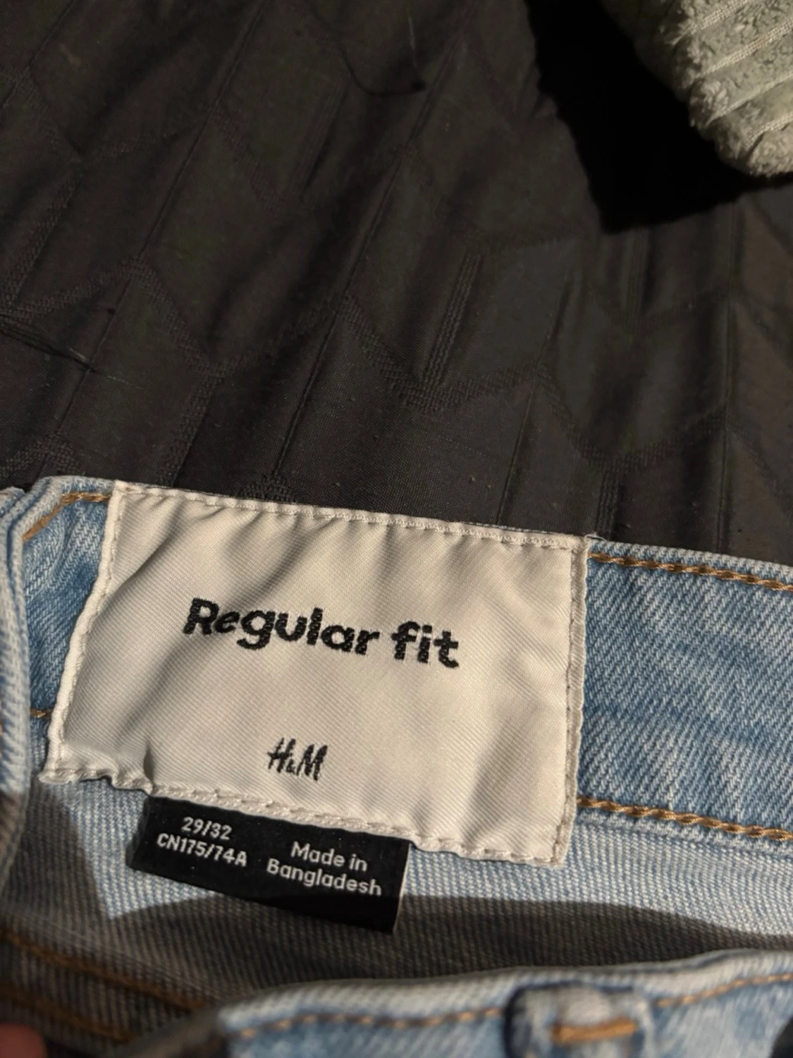 Ljusblå raka jeans - 2